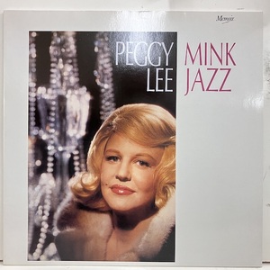 ●即決VOCAL LP Peggy Lee / Mink Jazz MOIR 213 jv4405 英盤、80年代の再発盤 ペギー・ リー