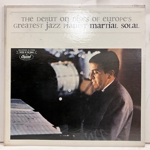 ●即決LP Martial Solal / Martial Solal t10261 j36859 当時の米盤63年プレス マーシャル・ソラール 