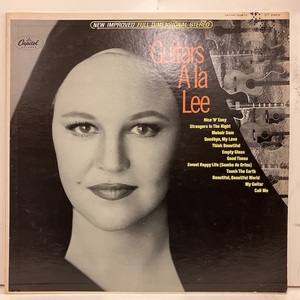 ●即決LP Peggy Lee / Guitar Ala Lee st2469 jv4452 米オリジナル ペギー・リー 艶無黒虹中央ロゴ、Stereo 