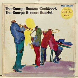 ●即決LP George Benson Lonnie Smith / The George Benson Cookbook cs9413 j36885 ジョージ・ベンソン　米盤、赤