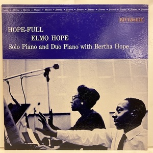 ●即決LP Elmo Hope Bertha Hope / Hopefull rlp9408 j36893 米オリジナル、黒銀大inc/Dg Stereo エルモ・ホープ