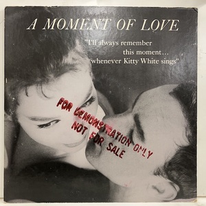 ●即決VOCAL LP Kitty White / A Moment of Love P2002 jv4462 米オリジナル キティー・ホワイト