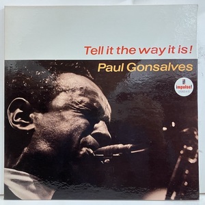 ●即決LP Paul Gonsalves / Tell it the Way It is as55 j36944 米オリジナル ポール・ゴンザルヴェス