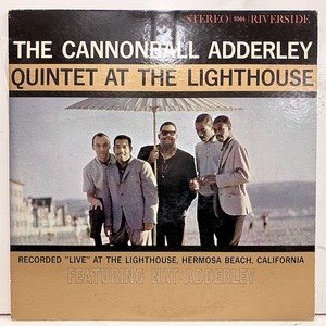 ●即決LP Cannonball Adderley / at the Lighthouse Rlp9344 j36986 米オリジナル、黒Dg大 キャノンボール・アダレイ 