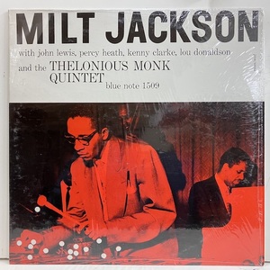 ●即決LP Milt Jackson / and Thelonious Monk quintet blp1509 j36989 米盤、ミゾナシ艶Nyレーベル Mono Rvg機械 ミルト・ジャクソン 