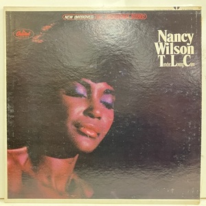 ●即決VOCAL LP Nancy Wilson / Tender Loving Care st2555 jv4499 米オリジナル、Stereo ナンシー・ウィルソン 