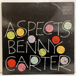 ●即決LP Benny Carter / Aspects Ual4017 j37092 米オリジナル、Dg Mono ベニー・カーター 