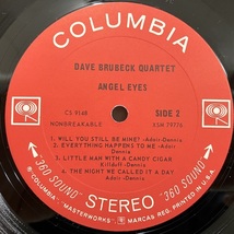 ●即決LP Dave Brubeck / Angel Eyes cs9148 j37132 米オリジナル、白矢Stereo 2eye デイヴ・ブルーベック_画像2