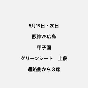 甲子園　チケット　グリーンシート