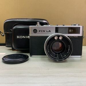 KONICA ELECTRON コニカ レンジファインダー フィルムカメラ 未確認 4527