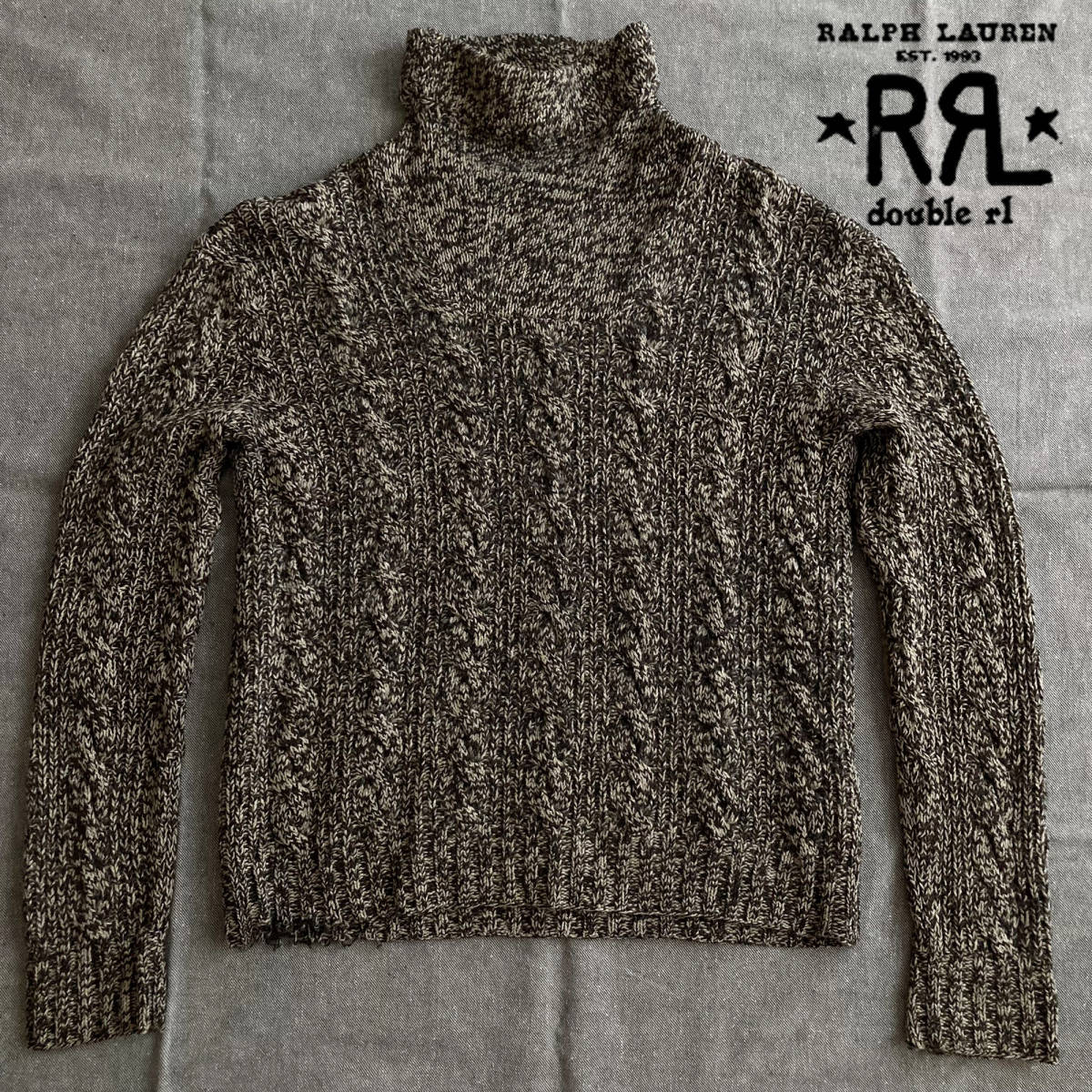 激安公式 - RRL ダブルアールエル ラルフローレン ニットジャケット