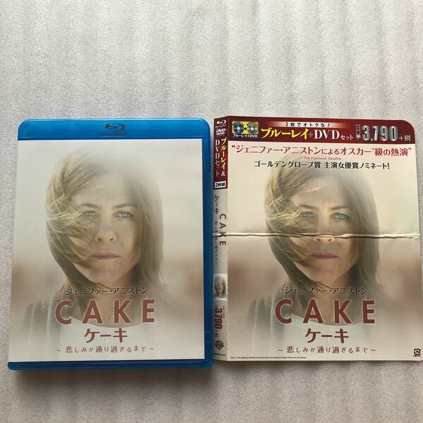 Ｃａｋｅ ケーキ 〜悲しみが通り過ぎるまで〜 ブルーレイ ＆ ＤＶＤ　セット （Ｂｌｕ−ｒａｙ） ジェニファーアニストン 中古セル版