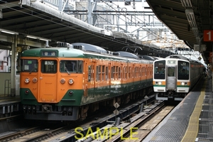 ☆90～00年代鉄道9jpgCD[113系国府津車(東海道本線横浜駅)]☆