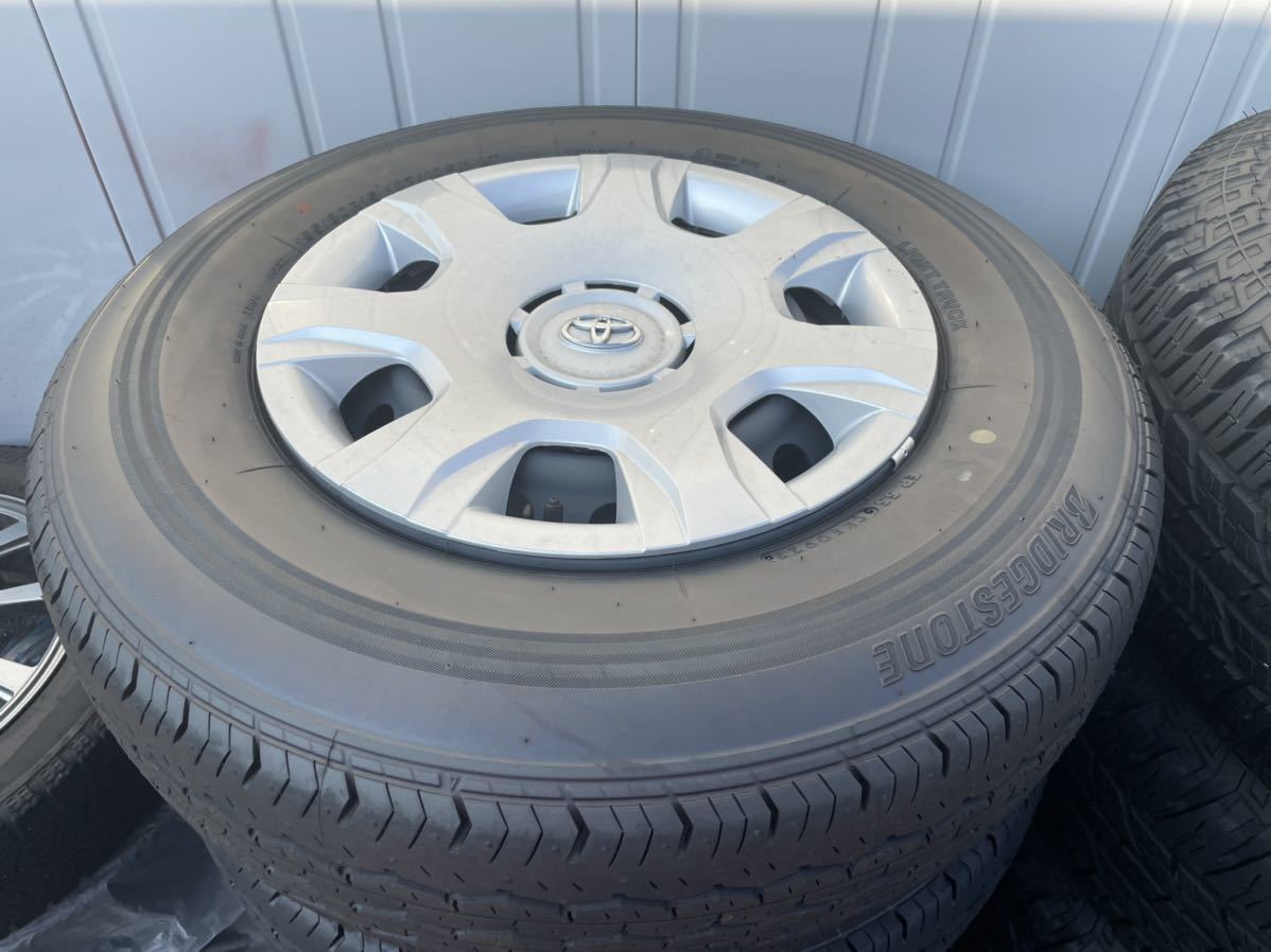 アウトレット 正規 品 - 新車取り外し ハイエース用純正タイヤ - 最