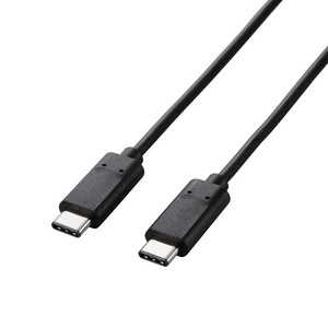 【新品】 ELECOM USB Type-Cケーブル USB2.0 タイプCオス-タイプCオス 4m ブラック U2C-CC40BK