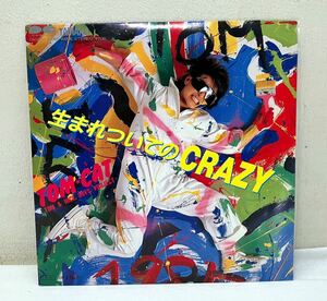 P111305▲TOM・CAT/生まれついてのCRAZY/SALLY EPレコード Light house project/ポニーキャニオン/和モノ/トムキャット