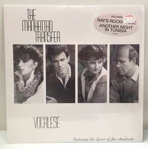 TB04305 THE MANHATTAN TRANSFER VOCALESE マンハッタン・トランスファー LPレコード シュリンク良好 / Atlantic