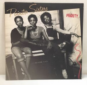 TB06305 Pointer Sisters Priority LPレコード ポインターシスターズ