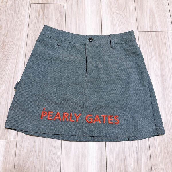 PEARLY GATES ロゴスカート