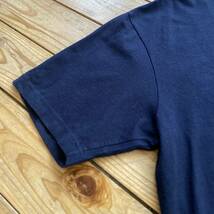新品 HILFIGER ATHLETICS トミー ヒルフィガー Tシャツ 半袖 メンズ XLサイズ ネイビー ラバー アメカジ タグ付き未使用品 T1982_画像7