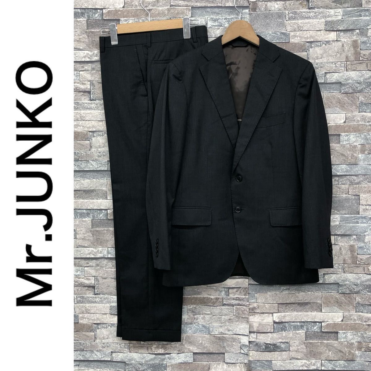 Mr.JUNKO【YA4】セットアップスーツ紺色＋MＡＪＩスーツ M スーツ 格安 
