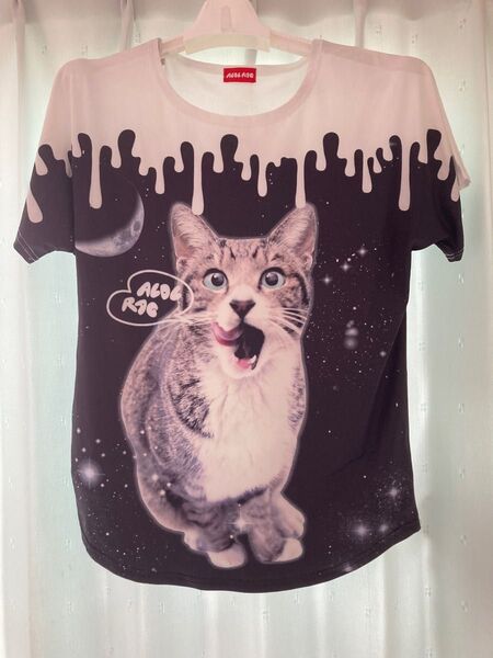値下げACDC RAG Tシャツ ねこ