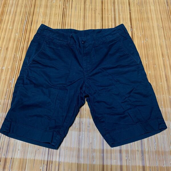 無印良品 ショートパンツ ハーフパンツ ネイビー
