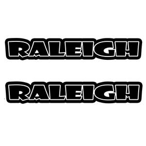 ＜D1＞ カッティングシート　RALEIGH　ラレー　２枚セット　ステッカー