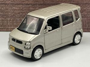 即決有★カラーサンプル 1/42 スズキ ワゴンR RR MH21S ゴールド系★ミニカー