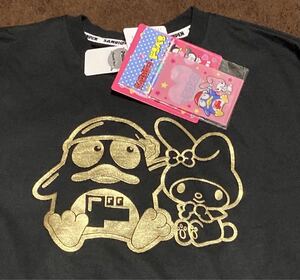 【限定品】新品 Mサイズ サンリオ×ドンキ マイメロ マイメロディ クロミ ドンペン tシャツ /ドンキホーテ カードファイル付き 日本限定 b