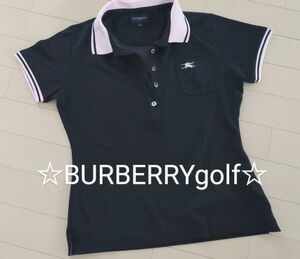 美品★BURBERRYgolf★Ladiesポロシャツ