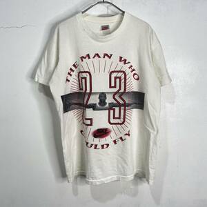 送料無料☆ 90sNIKE☆マイケルジョーダンTシャツ☆フォトプリ☆23☆ジャンプマンusa