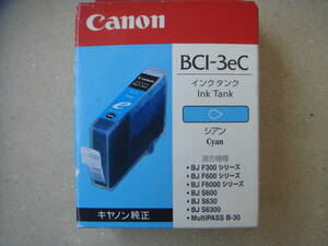 未開封！　Canon　純正　BCI-3eＣ　シアン 　パソ右上