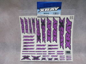 未使用未開封品 XRAY 397313 ステッカー(Purple)