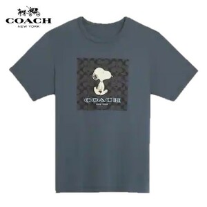 ◆新品/正規品◆【COACH×PEANUTS★CE544】コーチ 新作コラボ♪限定品♪ シグネチャースヌーピー半袖Tシャツ 定価40,700円 1点のみ!!