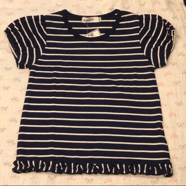 新品 SLAP SLIP 半袖 100cm Tシャツ ボーダー