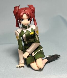 ◆バンダイ BANDAI 機動戦士ガンダム シードヒロインズ メイリン ホーク SEED DESTINY フィギュア 座り姿 中古