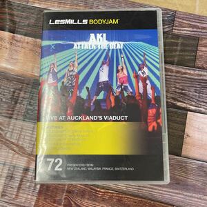 72★レスミルズ★Lesmills★DVD★CD★英語コレオノート★中古品★BodyJam72★ボディジャム★再生確認済★3点セット★箱に傷有★汚れあり