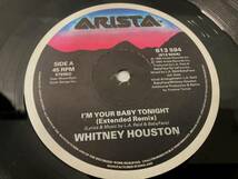 Whitney Houston I'm Your Baby Tonight【Europe盤】試聴検品済 90's/Electronic/Hip Hop/RnB/Swing/Disco/Garage House/12inchシングル_画像3