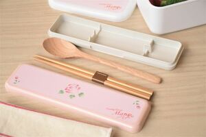ma knee rose WOOD cutlery set original made in Japan new goods 