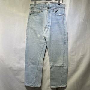 希少! 80s Levi’s 501 赤耳 W33 AUTHORIZED VINTAGE デニムパンツ USA製 ヴィンテージ 70s 90s