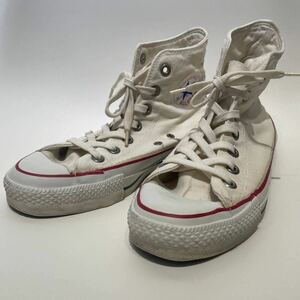 80s CONVERSE ALL STAR HI 4 1/2 USA製 ビンテージ コンバース オールスター ハイ 23.5cm 生成 90s