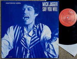 Mick Jagger-Say You Will★蘭Orig.12&#34;/The Rolling Stones