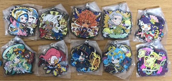 モンスターストライク ラバーストラップ10個セットB