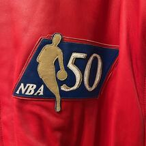 マイケル・ジョーダンさん実使用　NBA50周年1996ジェフ・ハミルトン別注オールレザーブルズ・スタジャン　世界に3着　サイン無し_画像2