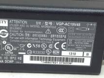 P-2621 SONY 製 VGP-AC19V48 仕様 19.5V 3.3A ノートPC用ACアダプター　即決品_画像8