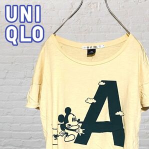 UNIQLO/ユニクロ×UNDER COVER/アンダーカバー×ディズニー Tシャツ レディース 半袖 古着