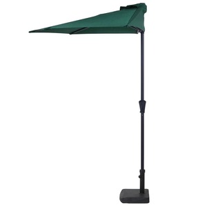 [ large commodity ] half jpy parasol * parasol stand (20kg) 2 point set green fuji37853-30500