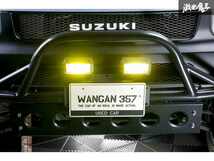 WANGAN357 5インチ LED イエロー ワークライト フォグ 四角 作業灯 投光器 2個セット 横134mm 縦80mm 奥行60mm_画像4