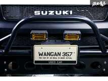 WANGAN357 5インチ LED イエロー ワークライト フォグ 四角 作業灯 投光器 2個セット 横134mm 縦80mm 奥行60mm_画像3